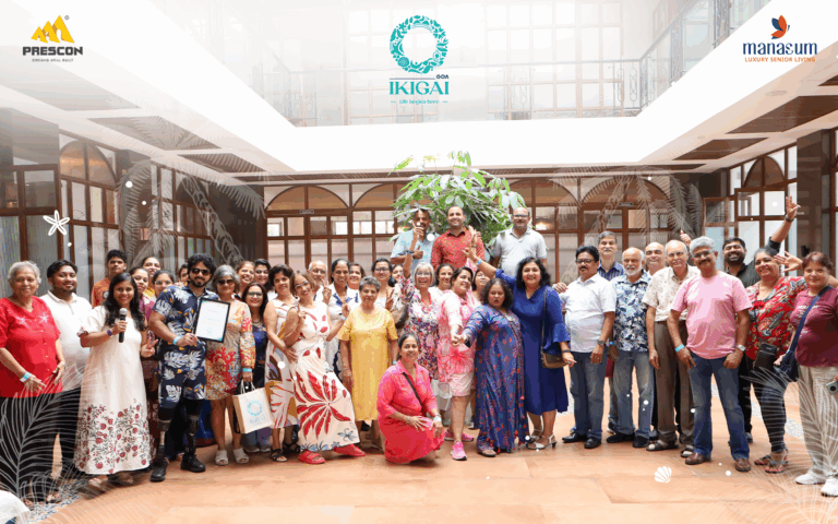 luxury senior living, active senior lifestyle, premium retirement homes, Manasum, Ikigai